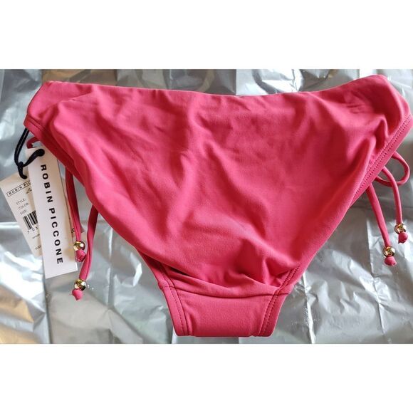 ROBIN PICCONE LUCA SKY PINK PUNCH STRING BIKINI NWT - Picture 6 of 11